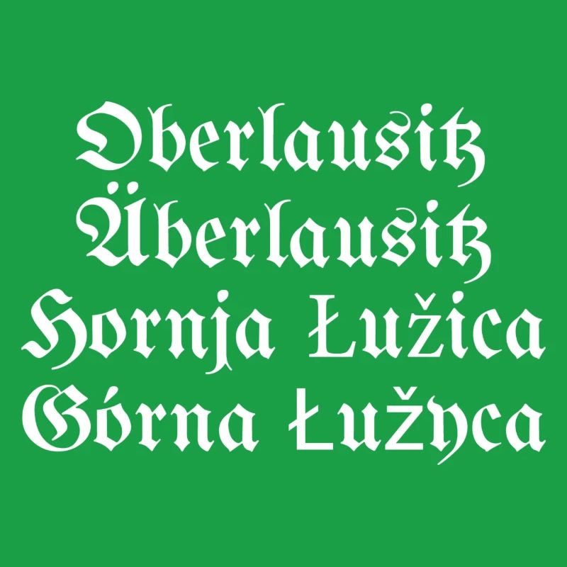 Oberlausitz Äberlausitz sorbisch Sorben