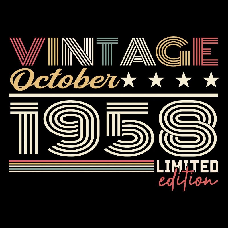 October 1958 Retro Anniversary 1958 October 1958