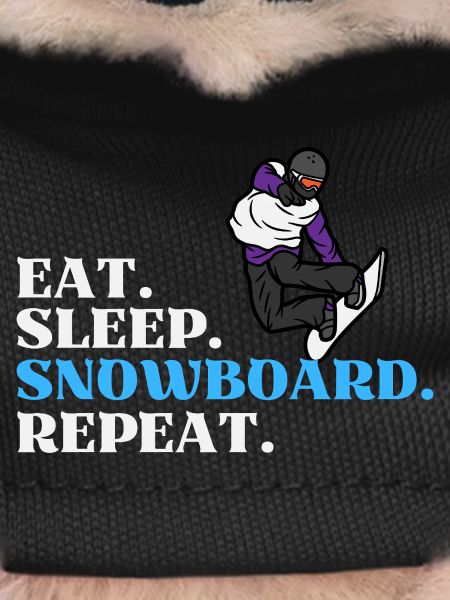 Eat Sleep Snowboard Repeat