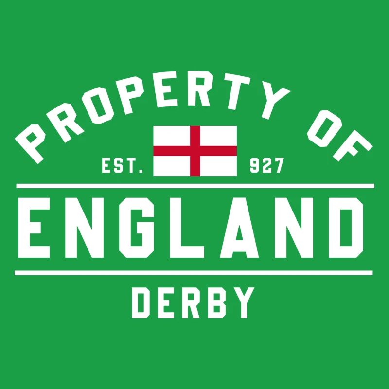 England Flag Derby Pattern