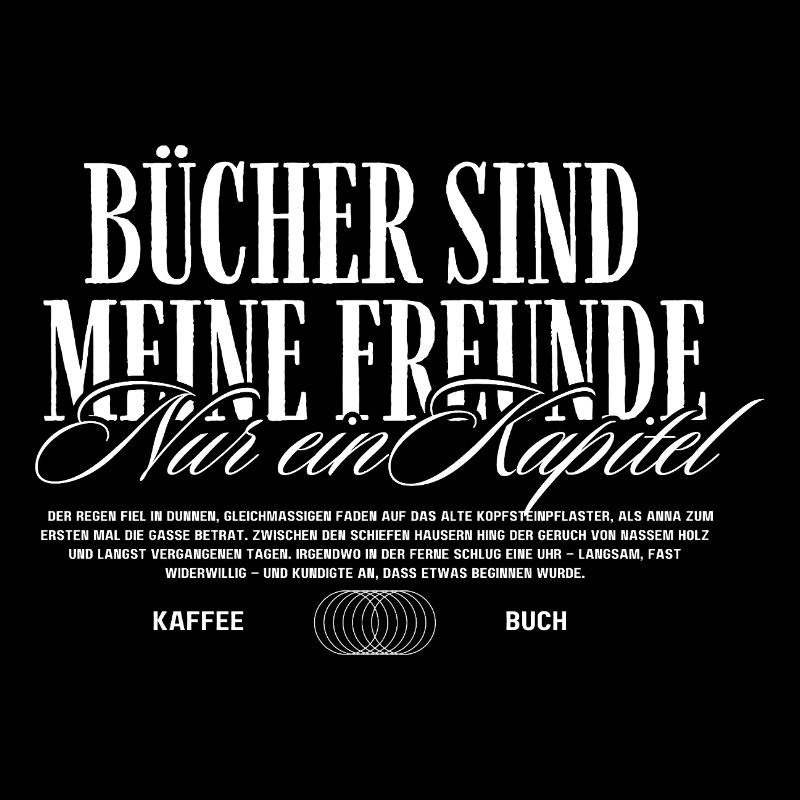 Typografie – Bücher sind meine Freunde