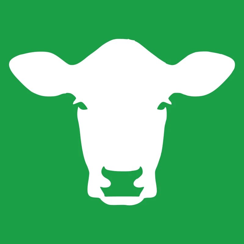 Icône de tête d’animal de ferme de vaches Icône