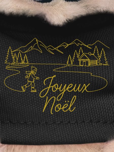 Joyeux Noël Winterlandschaft weihnachtlich