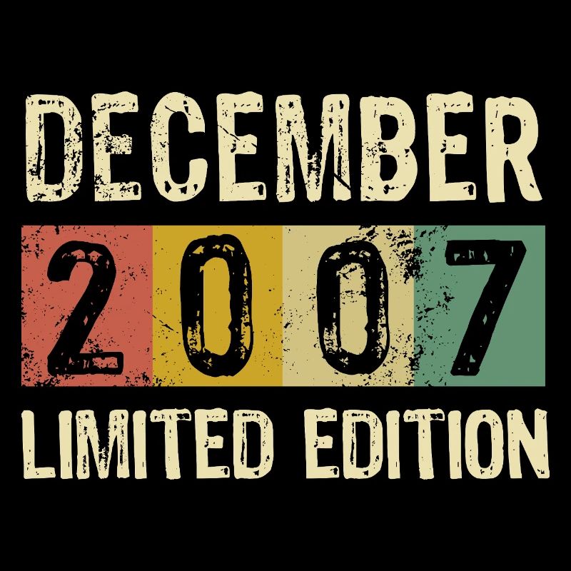 Limited Edition December 2007 Geburtstag Geschenk