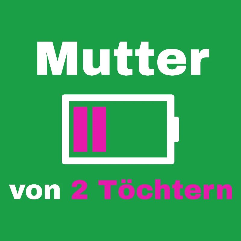 Mutter Tochter Spruch Stolz Mama 2 Kinder Geschenk