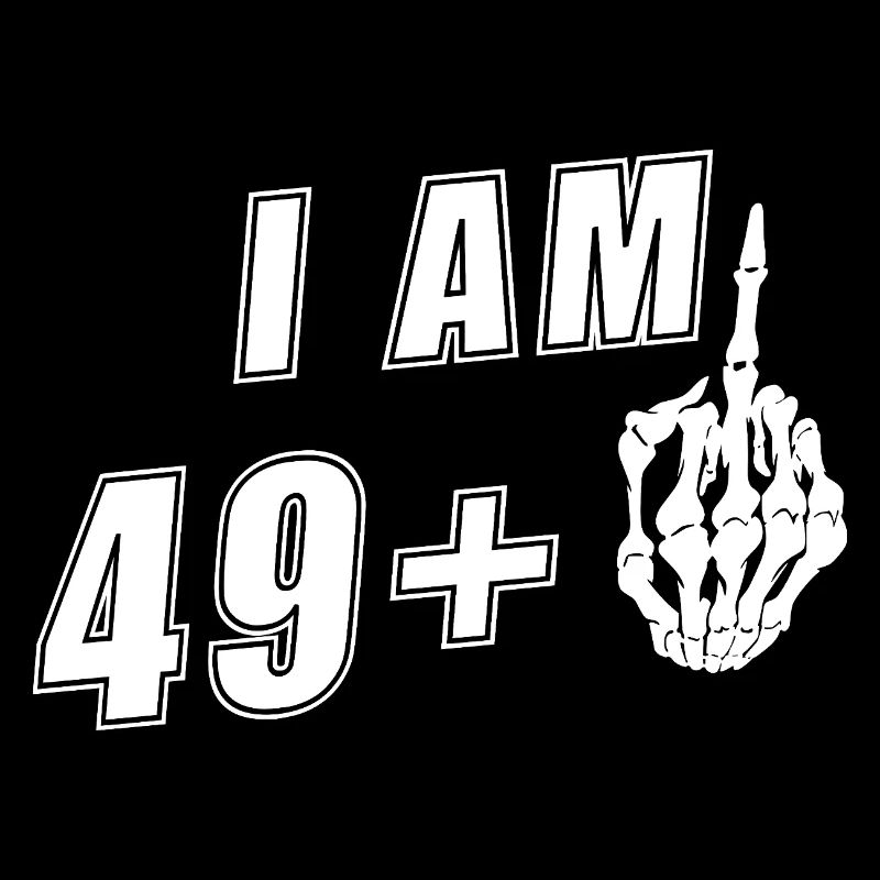 50. Geburtstag Frau 50er 50ter Ich bin 49+ plus