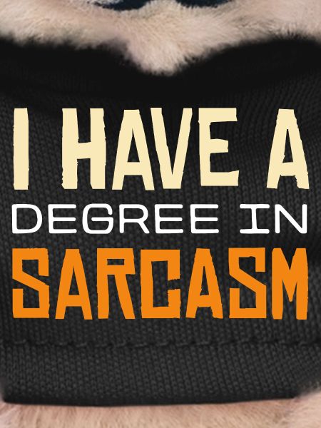 Sarcasm Graduation T-Shirt Design