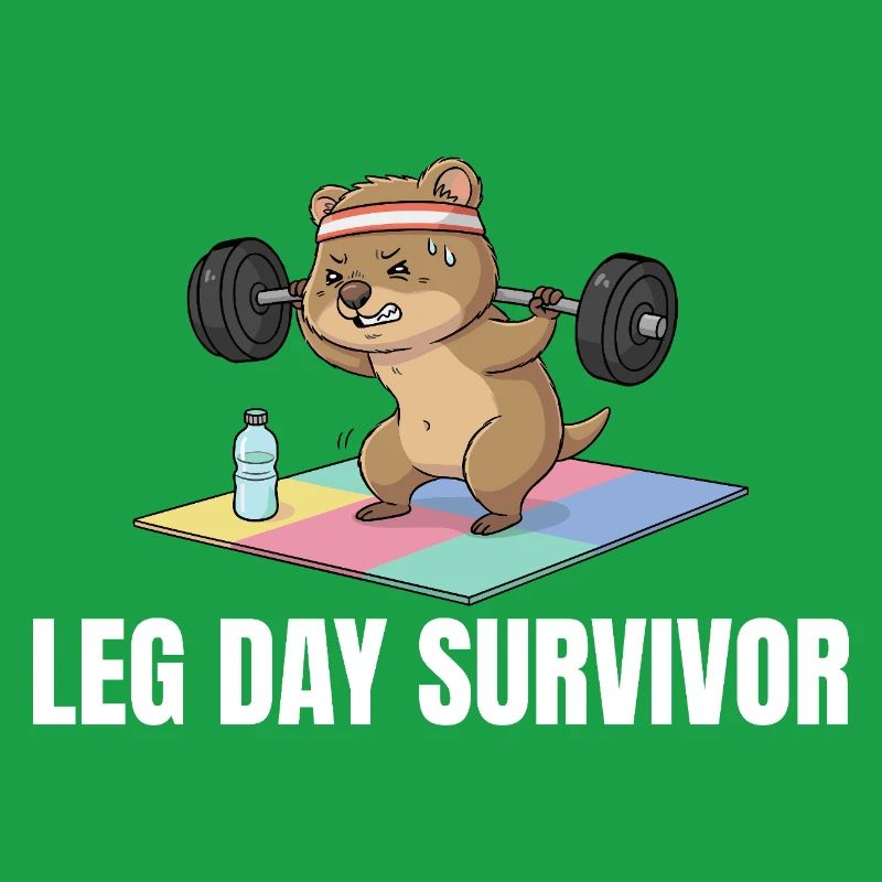 Leg Day Survivor Quokka Workout