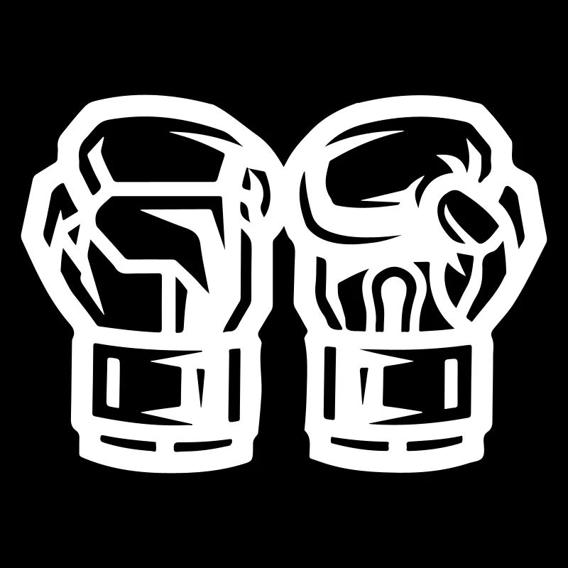 Symbole des gants de boxe Boxe
