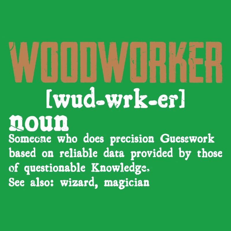 Conception d’une faute de frappe rustique pour menuisier