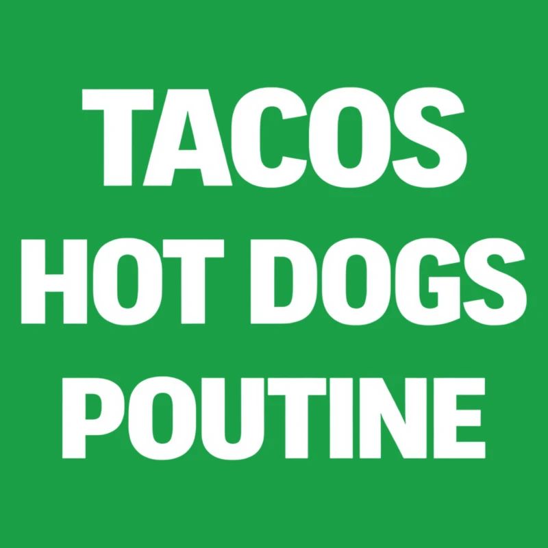 Tacos Hot Dog Poutine