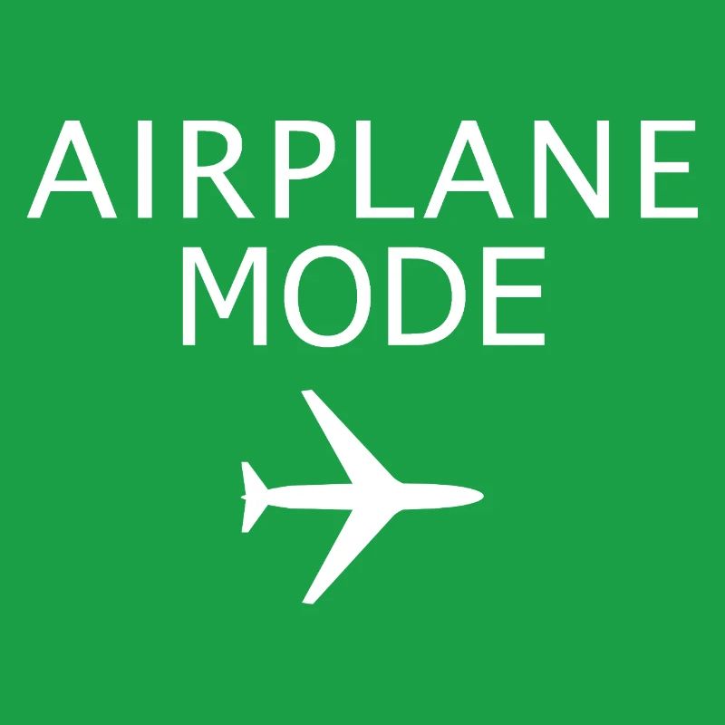 Mode avion Mode Vol activé Art d’aviation