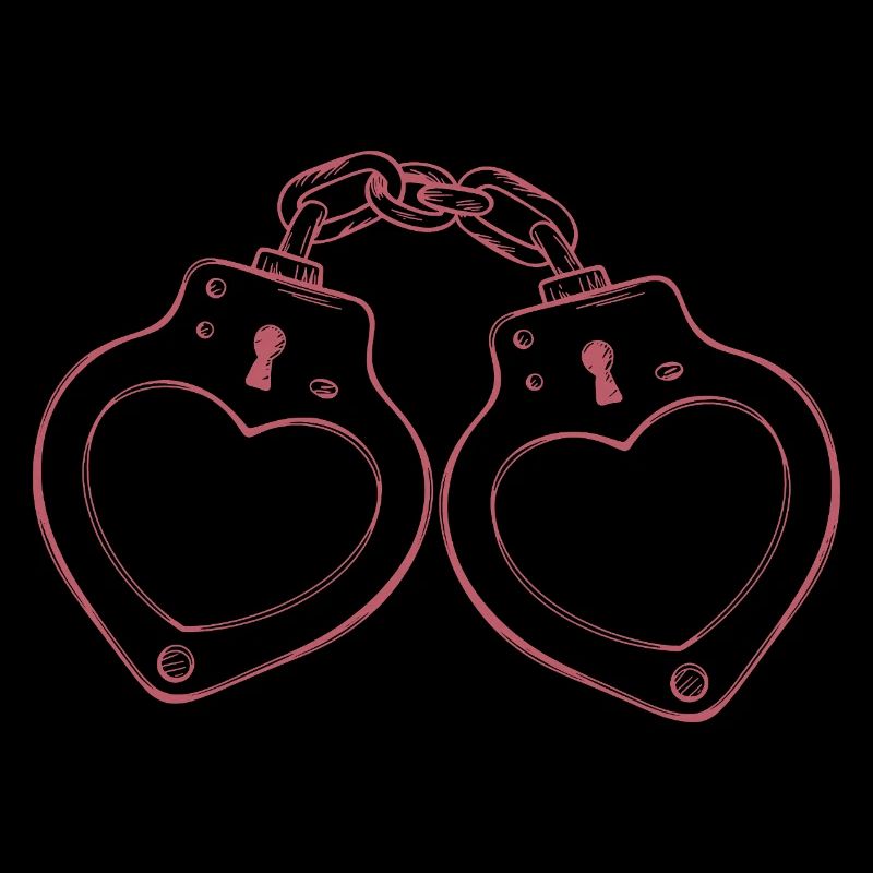 Handschellen Herz Liebe 