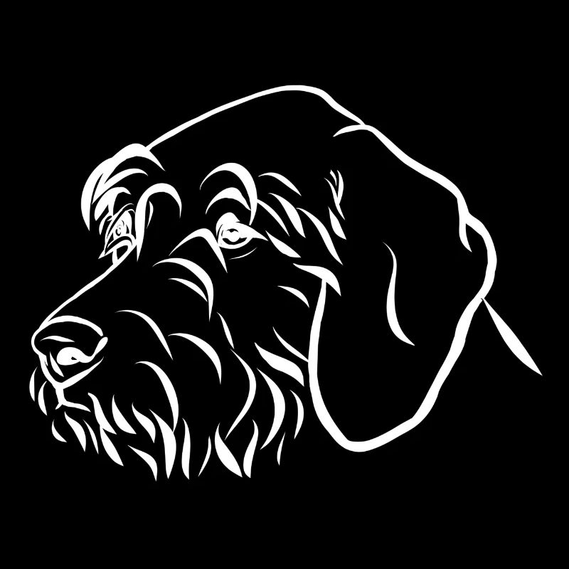 Portrait de chiens de chasse