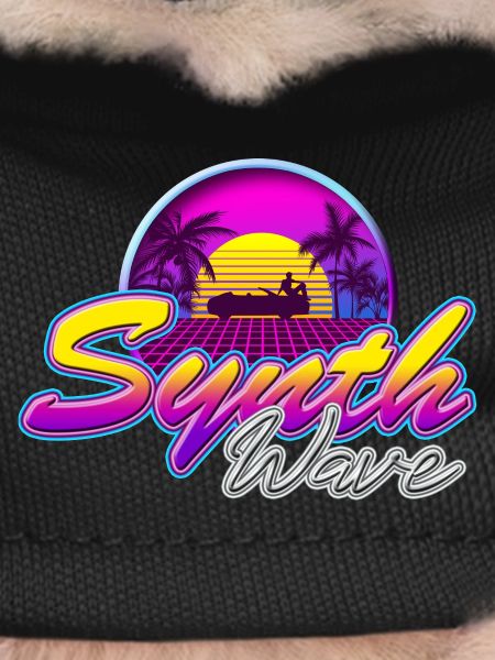 Synth-Wave Music Neon-Vibe Electrowave sunset