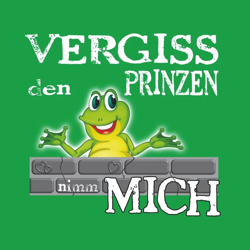 Frosch König textile Geschenkidee