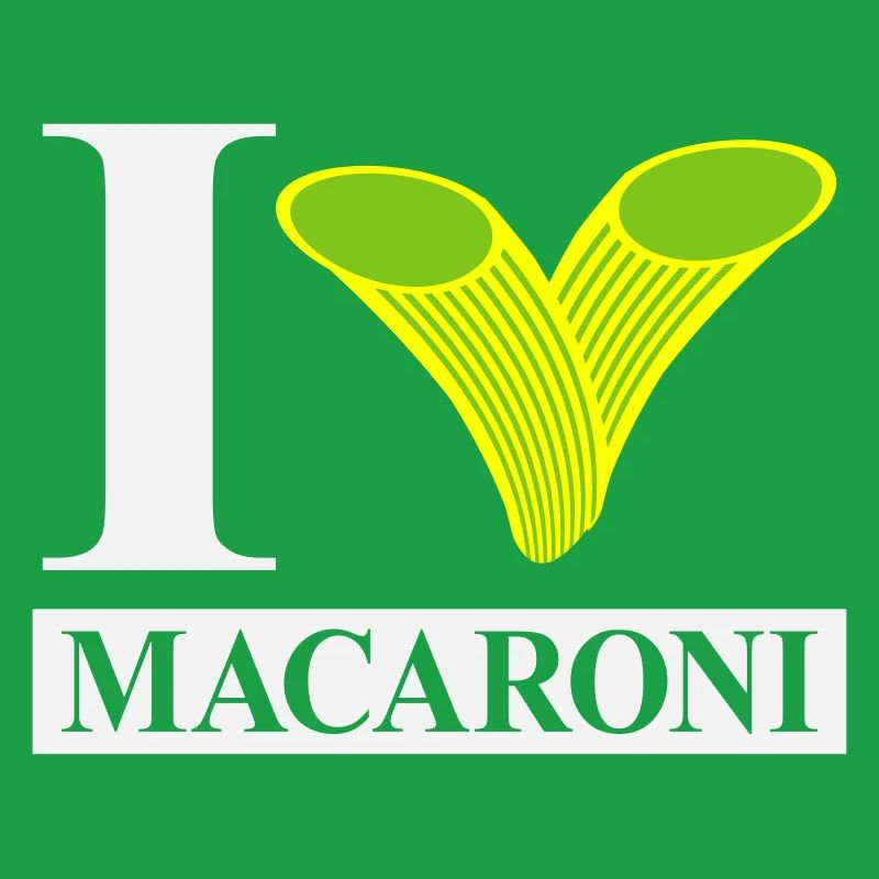 Ich liebe Makkaroni