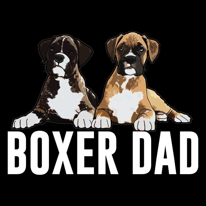 Boxer Chien Boxer Papa