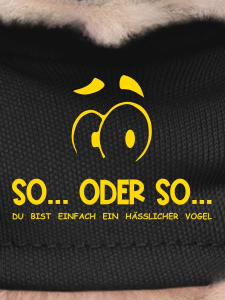 So...Oder So: Hässlicher Vogel - Gelb