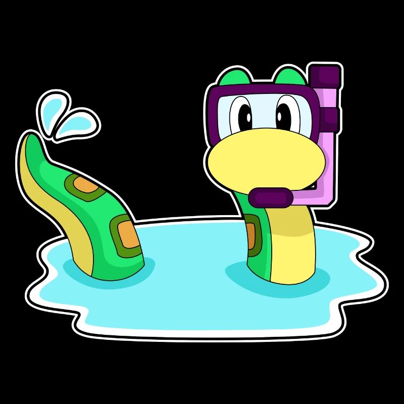 Snake Diver Snorkel