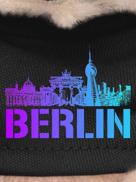 Berlin skyline with Berlin landmark