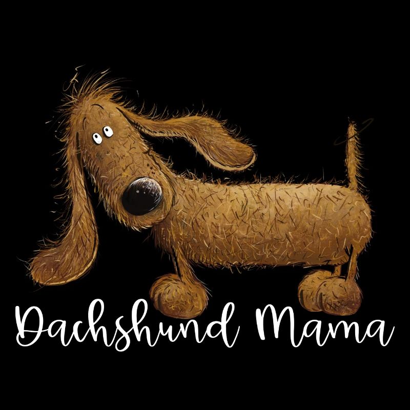 Dachshund Mama Pour la maîtresse teckel