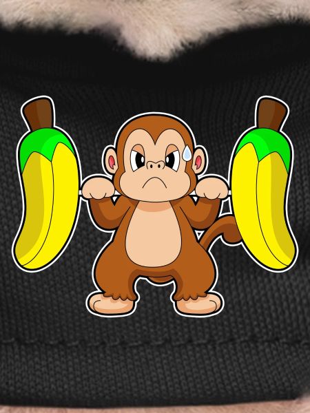 Monkey Bodybuilder Barbell Bodybuilding