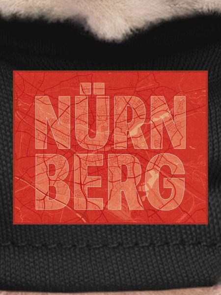 Nuremberg City Map Bold