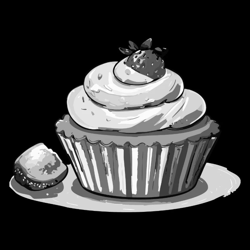 Cupcake Fraise