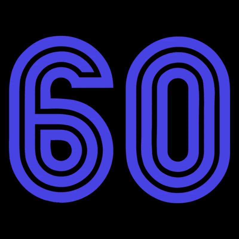 60. 60 ANS. 60e ANNIVERSAIRE. ANNIVERSAIRE 60 ANS.