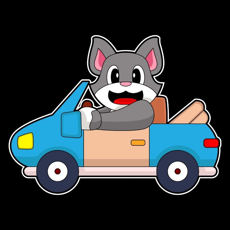 Katze Auto