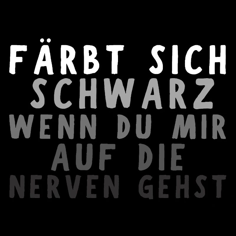 Färbt sich Schwarz Nerven Arbeitskollege Lustig