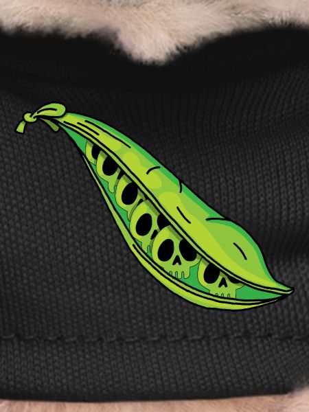 Pea skulls