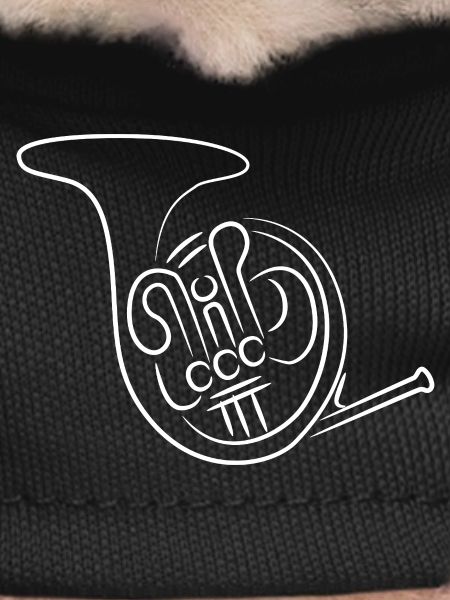 French horn sketch