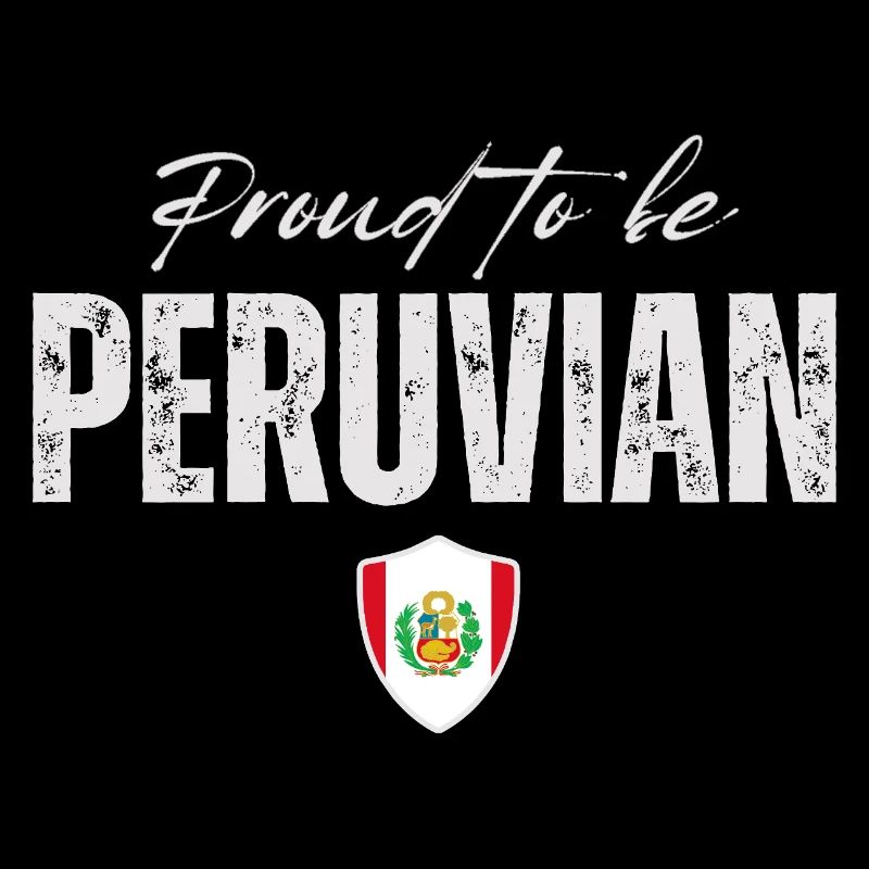 Stolzer Peruaner, hergestellt in Peru