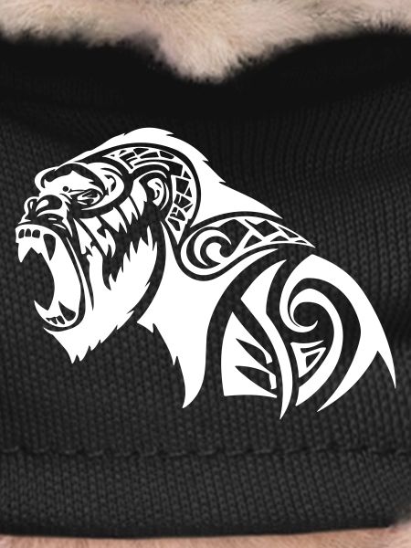 Gorilla Tribal Silverback Beast
