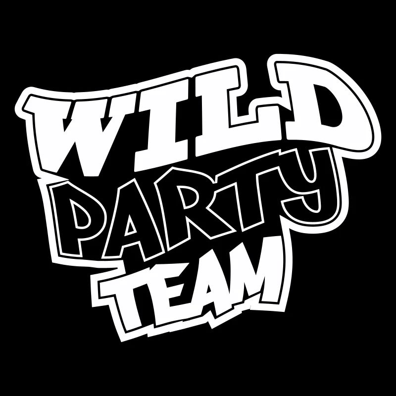 Motif graffiti de l’équipe Wild Party