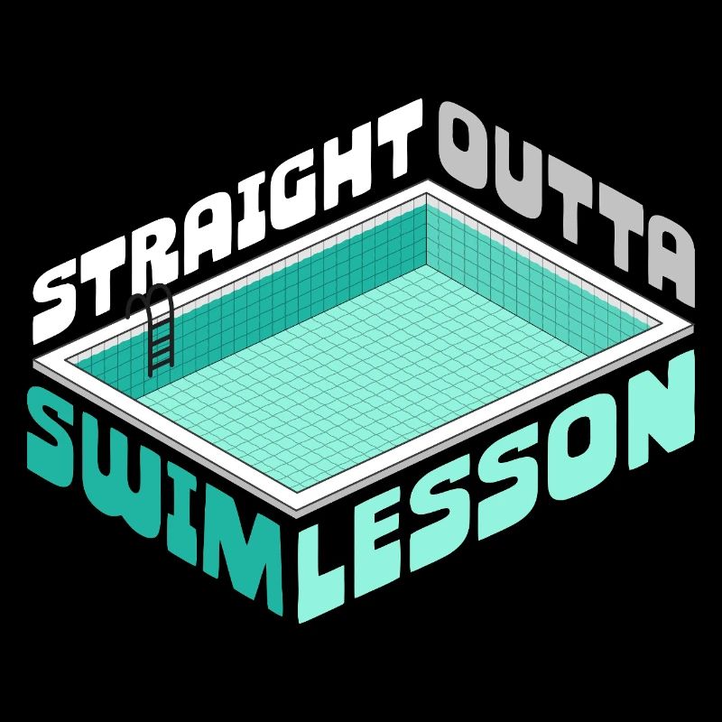 Swim Instructor Straight Outta Swim Lesson