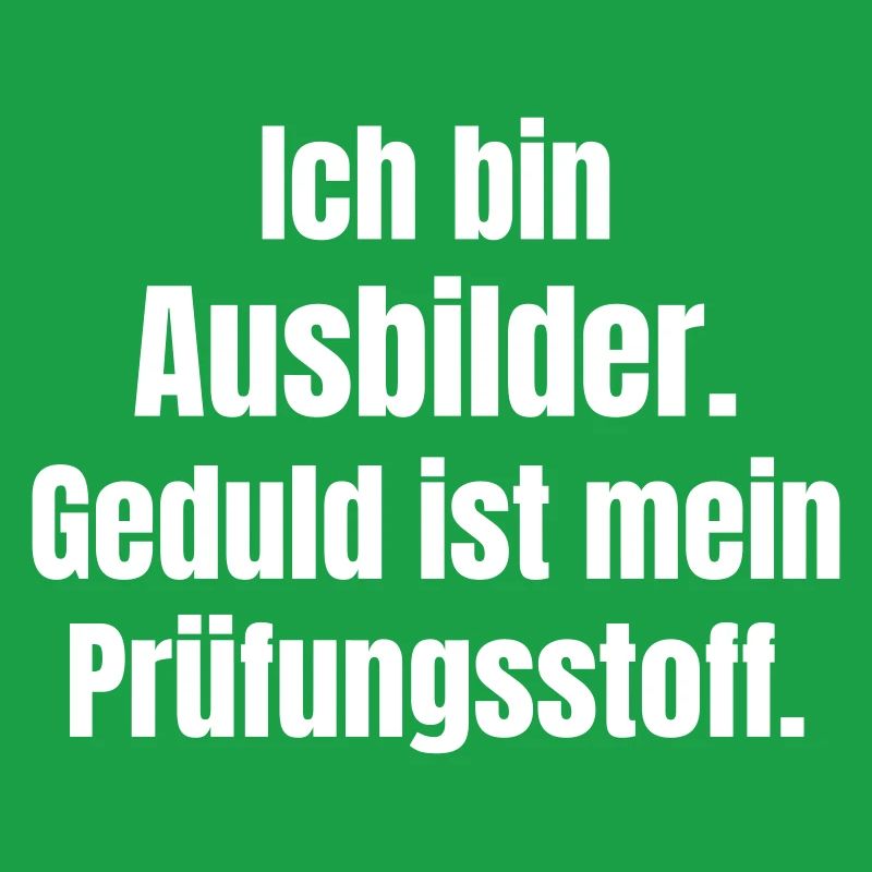 Patience as exam material Instructor