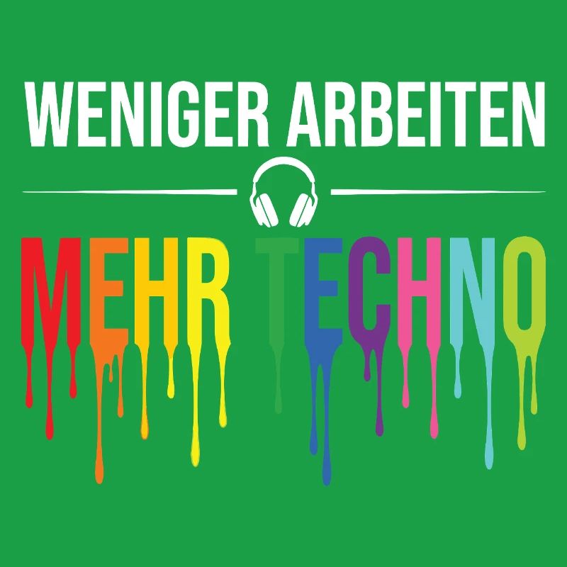 Less work, more techno – Rave Statement