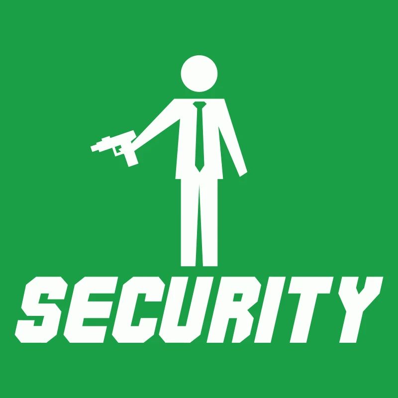 Security mit Waffe