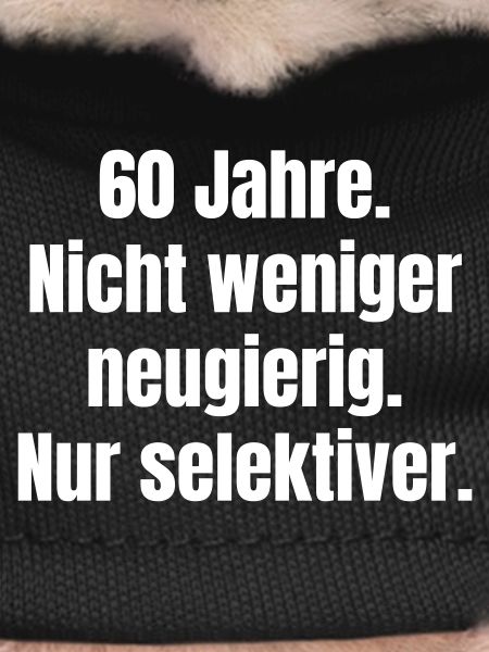 60 years – Curious, selective