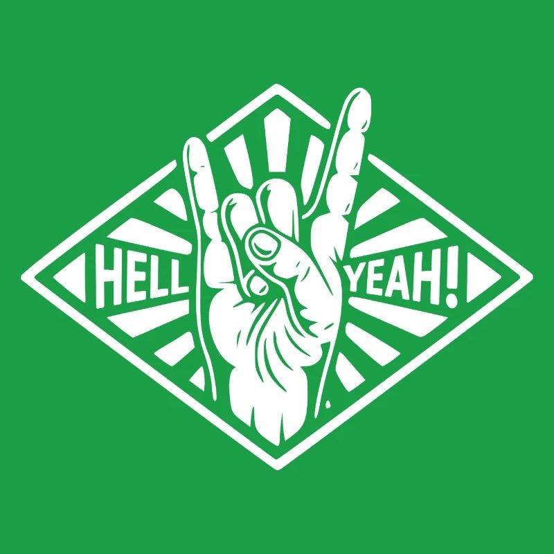 Hell Yeah Hand Gesture