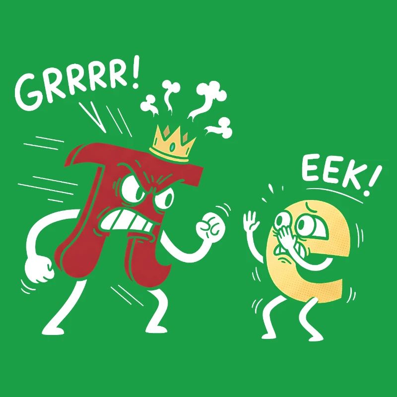 Mathematics Constants Pi Threatened e Comic