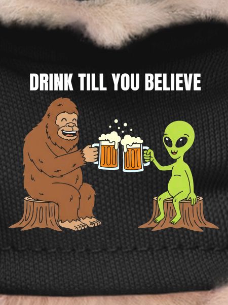 Bigfoot and Alien toast