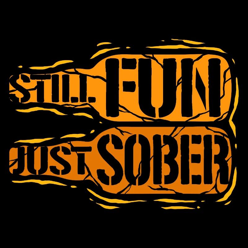 Antialkoholiker Abstinent Still Fun Just Sober