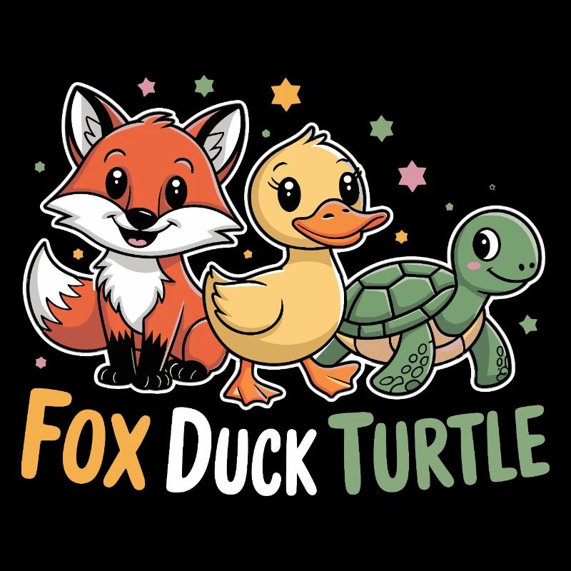  Fuchs Ente Schildkröte Niedliche Tierfreunde