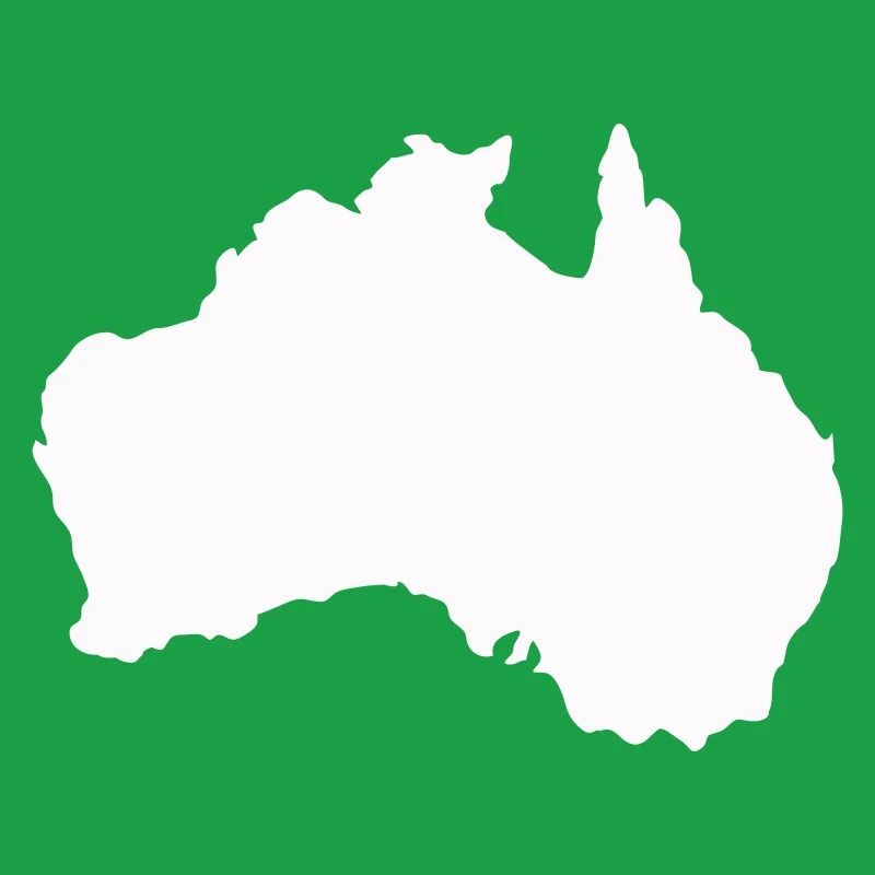 Australia Silhouette Minimal