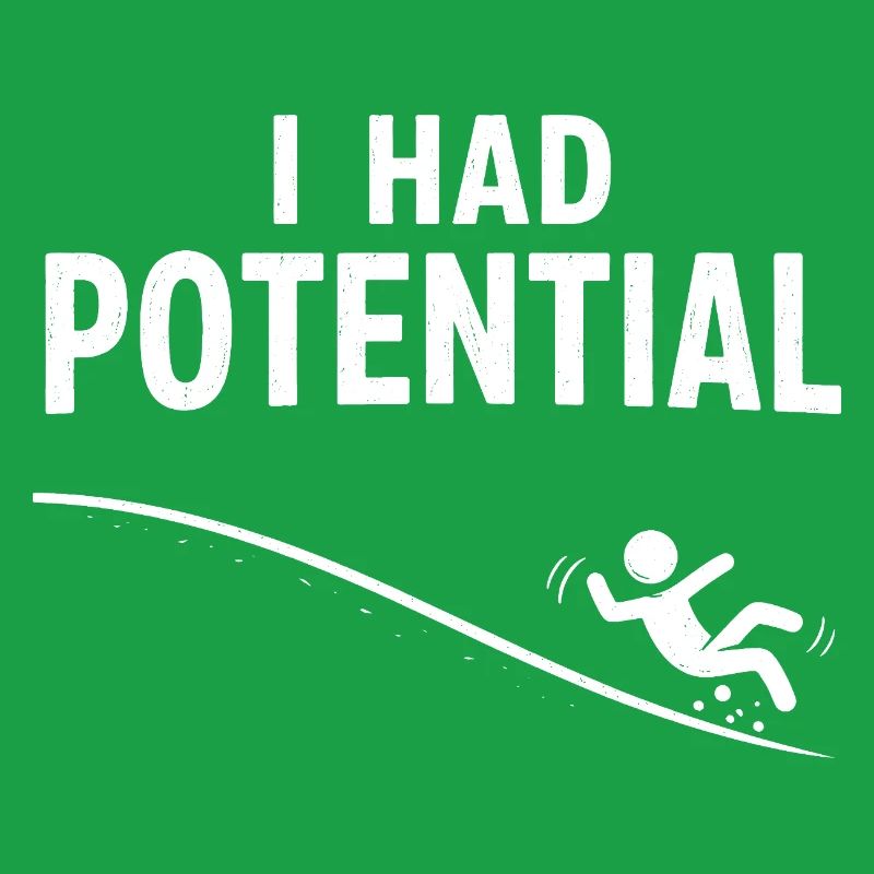 J’avais du potentiel – humour de diapositives