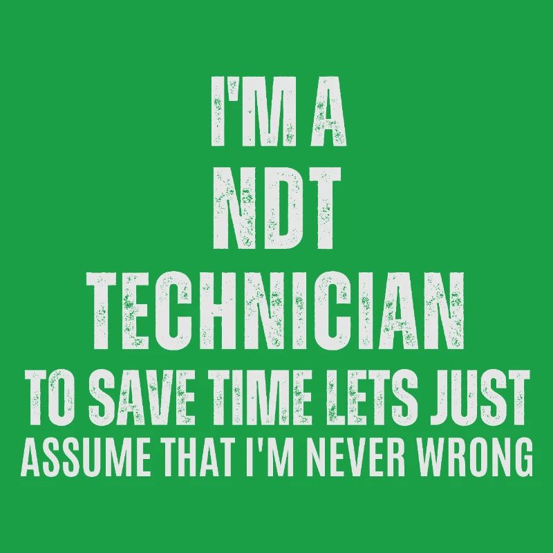 NDT Technician Is Never Wrong - Funny Job